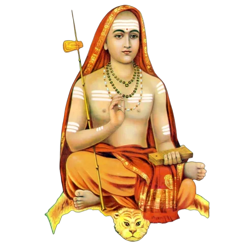 Adi Shankaracharya, founder of the Advaita Vedanta tradition followed by Smartha Brahmin and Iyer Brahmin families — Kannada Brahmin and Tamil Brahmin matrimony, with Telugu Brahmin and Marathi Brahmin families, across Bengaluru, Mysuru, Chennai and Coimbatore — for Smartha Brahmin, Madhwa Brahmin, Sri Vaishnava Brahmin, Iyengar Brahmin and Iyer Brahmin families