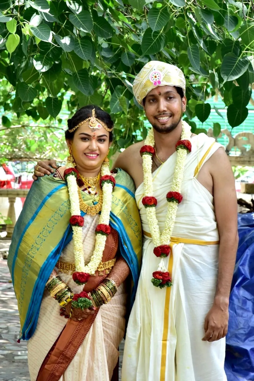Tulu Brahmin and Kannada Brahmin matrimony success couple — for Smartha Brahmin, Madhwa Brahmin, Sri Vaishnava Brahmin, Iyengar Brahmin and Iyer Brahmin families from Mangaluru Karnataka